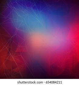 Abstract coloful soft blurred vector background. Futuristic design. Vector illustration