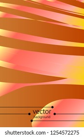 Abstract color 3d paper, art illustration. Vector design layout for banners presentations, flyers, posters and invitations