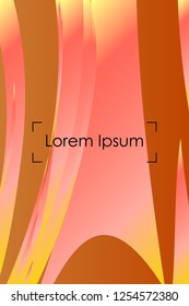 Abstract color 3d paper, art illustration. Vector design layout for banners presentations, flyers, posters and invitations