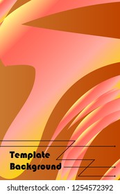 Abstract color 3d paper, art illustration. Vector design layout for banners presentations, flyers, posters and invitations