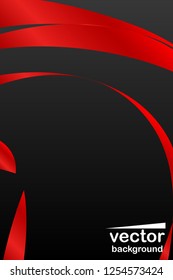 Abstract color 3d paper, art illustration. Vector design layout for banners presentations, flyers, posters and invitations