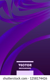 Abstract color 3d paper, art illustration. Vector design layout for banners presentations, flyers, posters and invitations