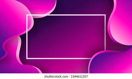 abstract color 3d paper art illustration. . Vector design layout for banners presentations, flyers, posters and invitations