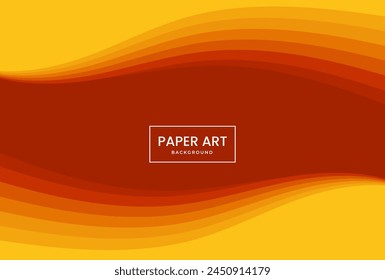 abstract color 3d paper art background.Vector design layout for banners presentations