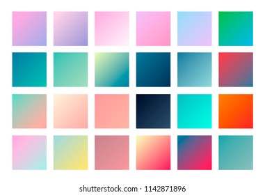 abstract color art illustration set. Contrast colors. Vector design layout for banners presentations, flyers, posters and invitation