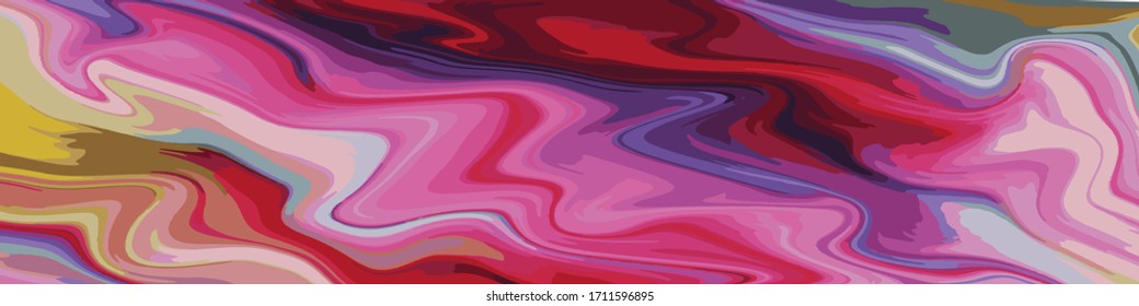 Abstract color Background. Art Conceptual Illustration. Dynamic Flow Lines with Vivid Colors