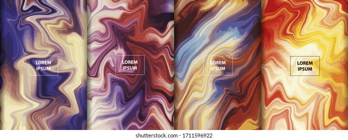 Abstract color Background. Art Conceptual Illustration. Dynamic Flow Lines with Vivid Colors