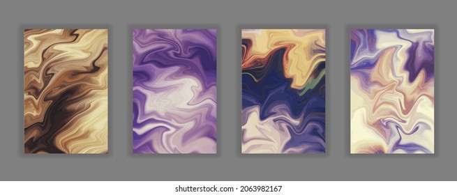 Abstract color Background. Art Conceptual Illustration. Dynamic Flow Lines with Vivid Colors. 
