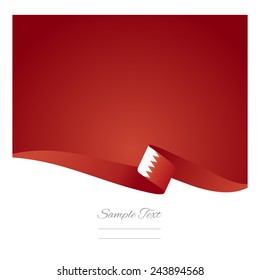 Abstract color background Bahrain flag