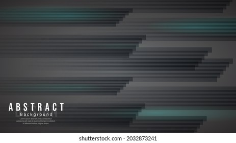 Abstract Color background, black and blue neon speed lines , Flat Modern design for presentation , illustration Vector EPS 10