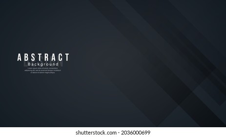 Abstract Color background, black diagonal shadow on dark background , Flat Modern design for presentation , illustration Vector EPS 10
