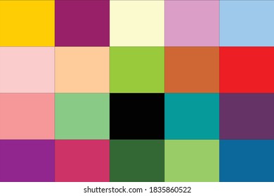 abstract color background with box of color
