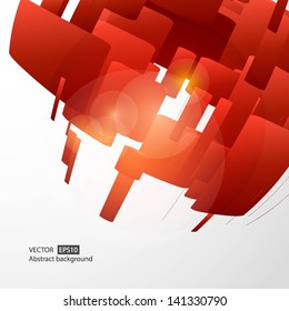 Abstract color Background for Business Brochure or Cover. EPS10.