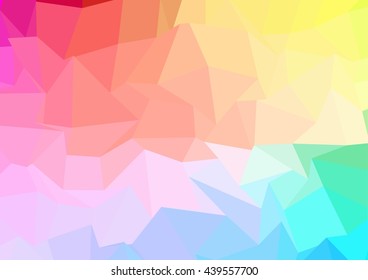 abstract color background consisting of deformed shapes