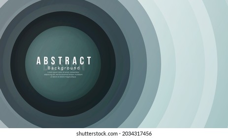 Abstract Color background, cool blue gradient circle , Flat Modern design for presentation , illustration Vector EPS 10