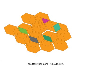abstract color background with copy space for text