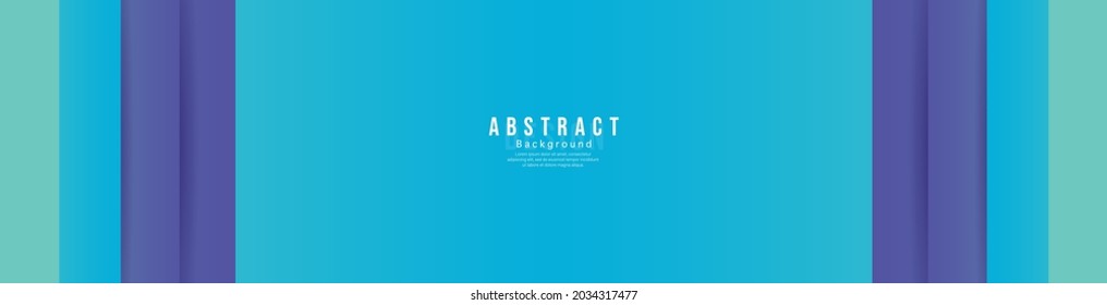 Abstract ฺBanner Color background with copy space , Flat Modern design for presentation , illustration Vector EPS 10