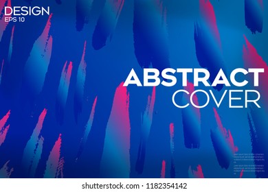 abstract color background design. Fluid gradient shapes composition. Eps10 vector.