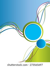 Abstract color background. Design layout template 