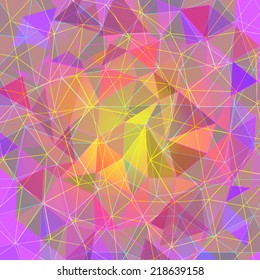 Abstract color background for design. Vector illustration.