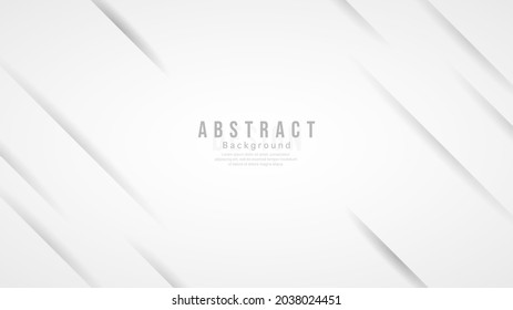 Abstract Color background , Diagonal shadow lines on a white background , Modern background design for presentation design , illustration Vector EPS 10