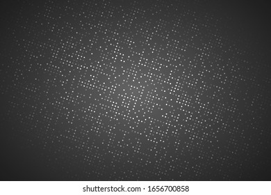 Abstract color background of dots. Pixels vector illustration.