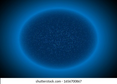 Abstract color background of dots. Pixels vector illustration.