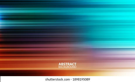 Arrière-plan abstrait à l'aquarelle avec motif de ligne dynamique. Bannière en dégradé coloré et dynamique pour votre conception graphique. Illustration vectorielle.