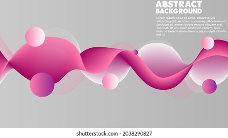 Abstract color background. Dynamic shapes composition. 