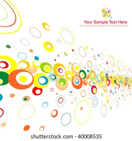 Abstract color background from elegance line.
