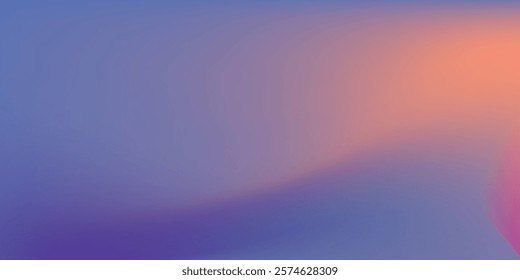 Abstract color background. Gradient blend. Bright colored glow. Diffuse glare. Blurry highlights. Modern design template for web cover.