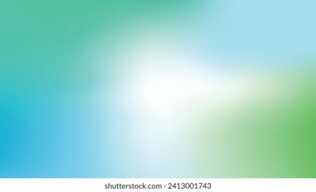 abstract color background with green smooth and blur texture