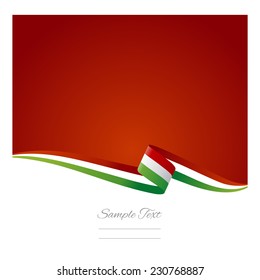 Abstract color background Italian flag