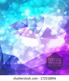 Abstract color background with label, can be used for website, info-graphics