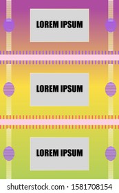 Abstract color background. Layout design for presentations of banners, leaflets, posters and invitations. EPS 10.
