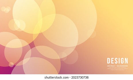 Resumen Fondo de color, boquilla de luz sobre fondo rosa y amarillo , Diseño plano moderno para presentación , ilustración Vector EPS 10