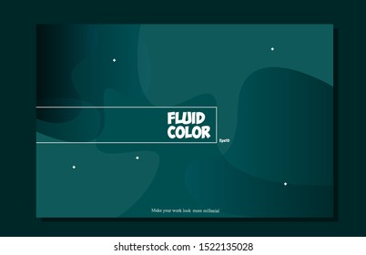 Abstract color background of liquid wallpaper gradient shape composition eps10 -Vector