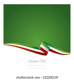 Abstract color background Mexican flag