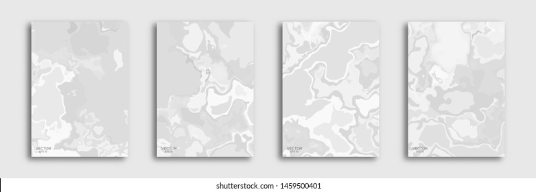 Abstract color background of multicolored liquid colors. Liquid marble texture, waves. Modern design of trendy colors. Vector illustration EPS 10.