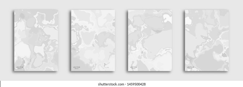 Abstract color background of multicolored liquid colors. Liquid marble texture, waves. Modern design of trendy colors. Vector illustration EPS 10.