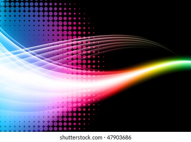 Abstract Color Background Original Vector Illustration