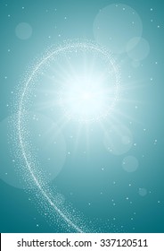 abstract color background, shining star lights background