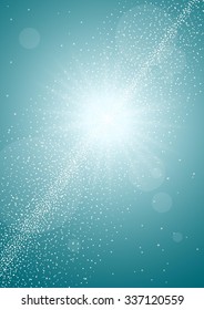 abstract color background, shining star lights background