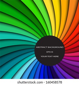 Abstract color background spectrum lines