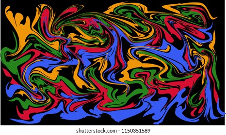 Fondo de color abstracto con manchas