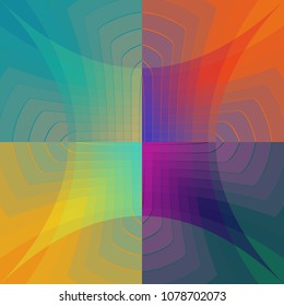 Abstract color background. Vector composition.