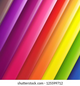 Abstract Color Background, Vector Illustration