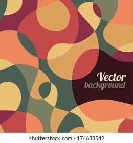 Abstract color background. Vector illustration