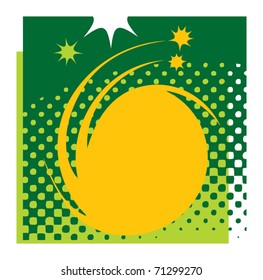 Abstract color background, vector illustration