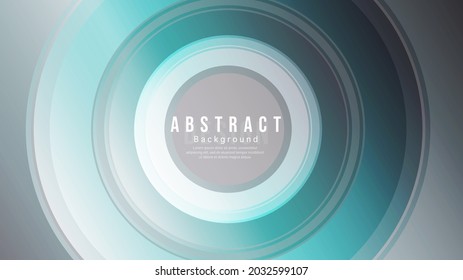Abstract Color background,Circles overlap on gray background and blue neon lights. , Flat Modern design for presentation , illustration Vector EPS 10